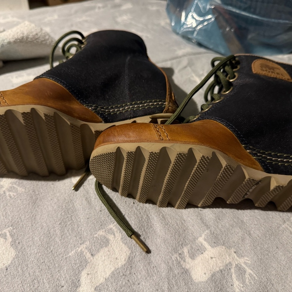 Sorel Ankle Boots in Black and Brown